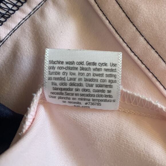 SJB Active Woman's Full Zip Windbreaker Jacket Pockets Blue & Pink Size Large - Picture 16 of 16